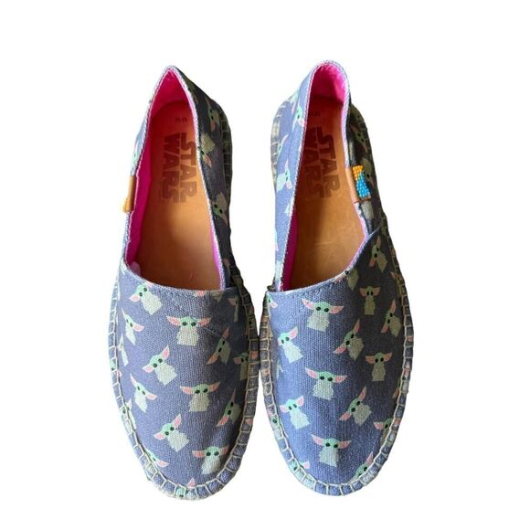 UBUNTU Baby Yoda Espadrilles size 10 NWOT - Picture 2 of 8